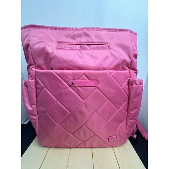 LUG Symphony Convertible Tote Bag NWT- Tourmaline Pink - Picture 1 of 4